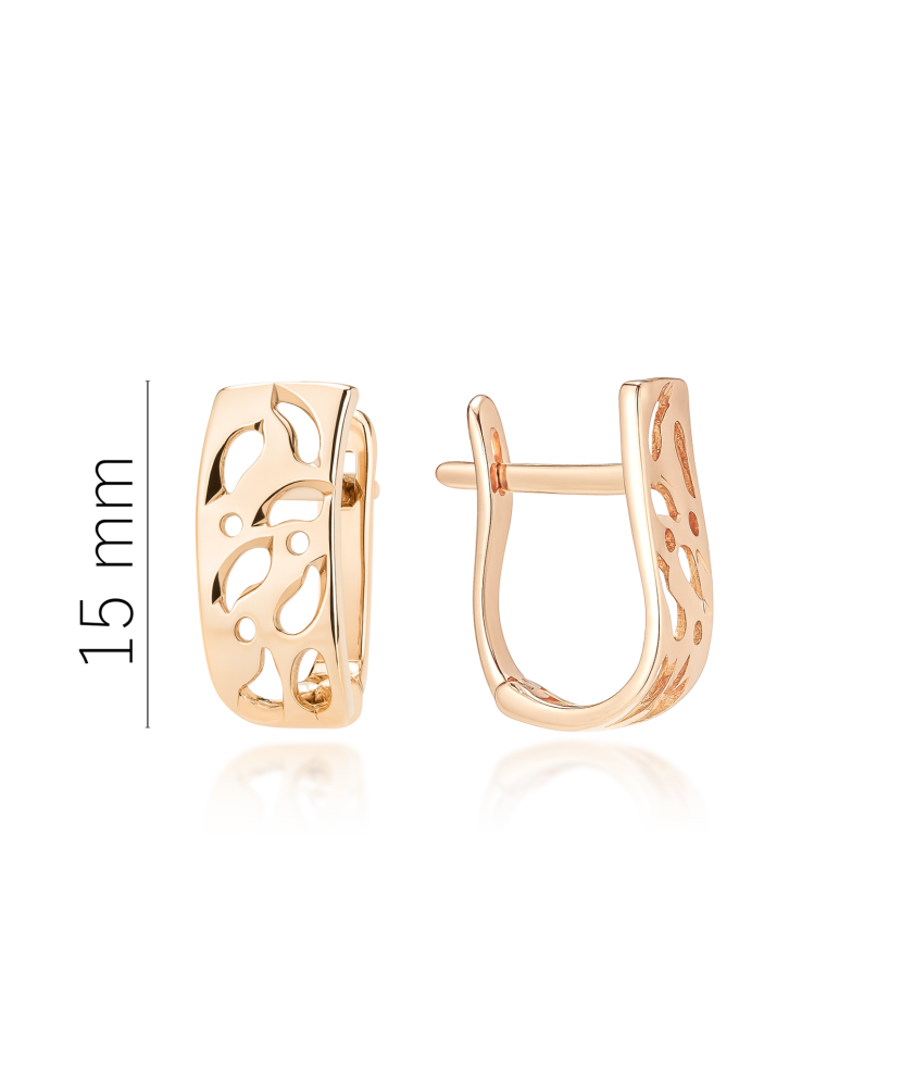 Золотые серьги