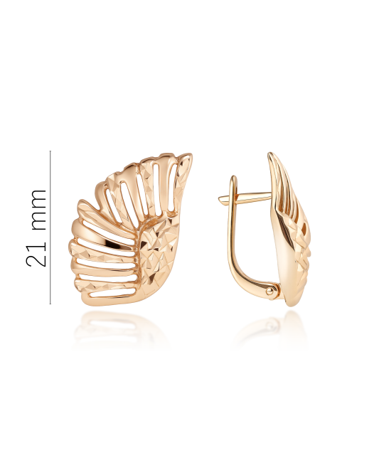 Золотые серьги