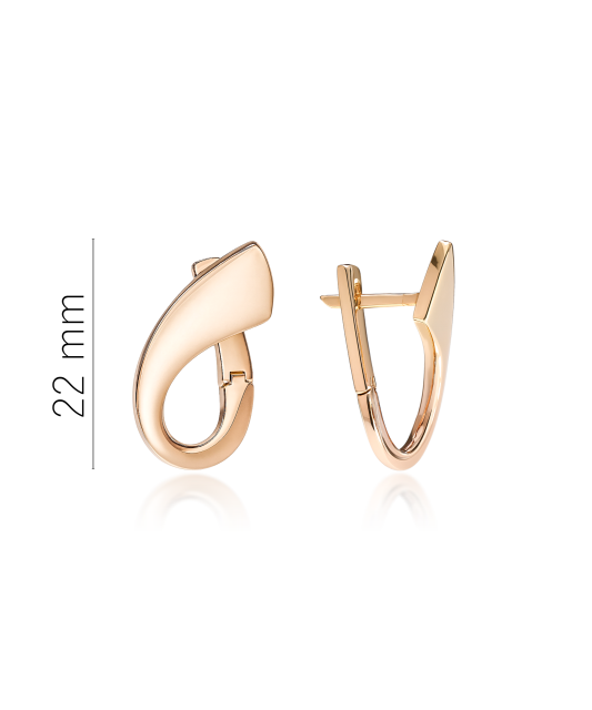 Золотые серьги