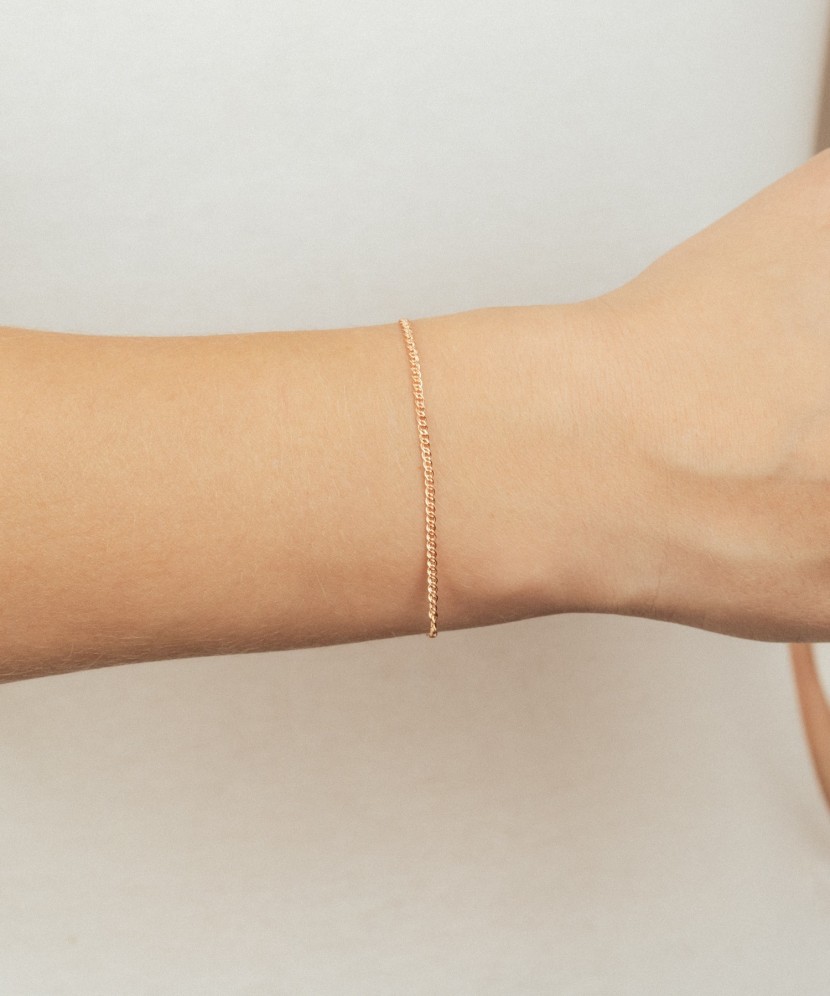 Zelta rokassprādze "Mona Liza" 1.7mm