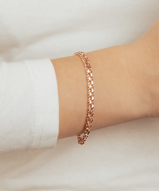 Zelta rokassprādze "Bismark" 5,3mm