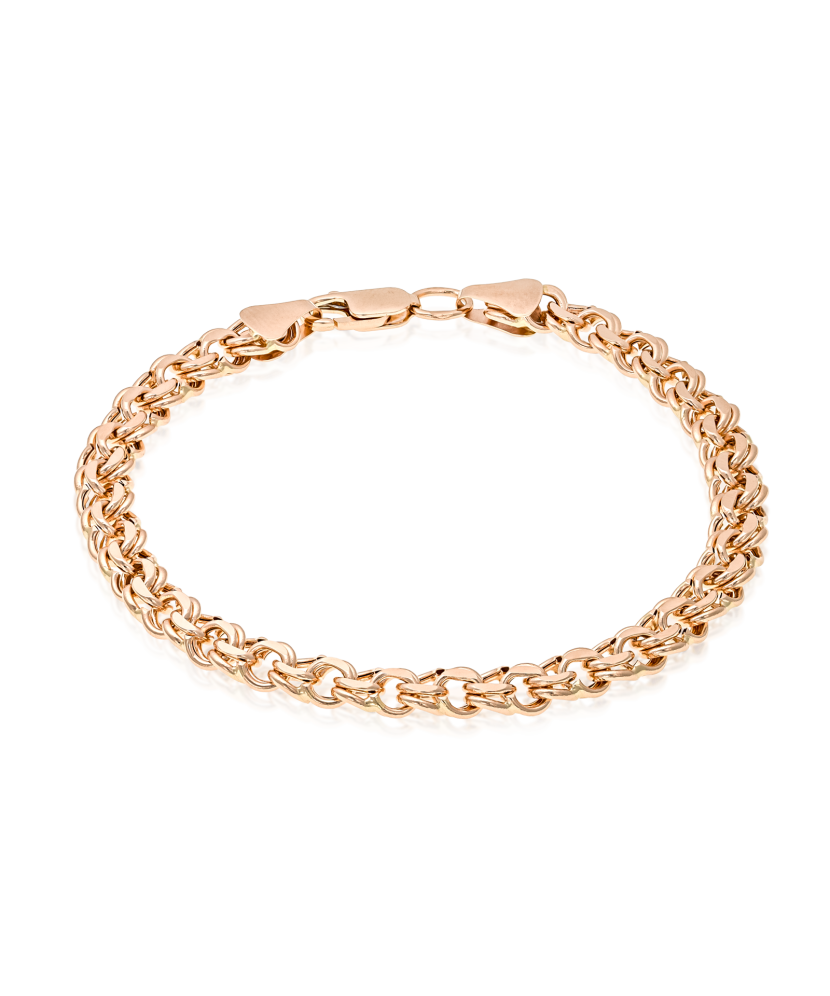 Zelta rokassprādze "Bismark" 6mm