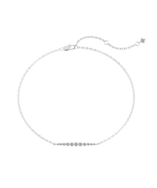 Sudraba rokassprādze ar cirkonijiem