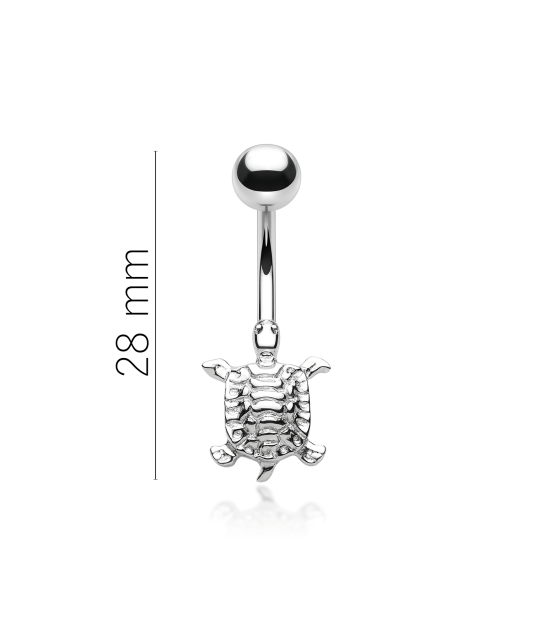 Sudraba auskars nabā