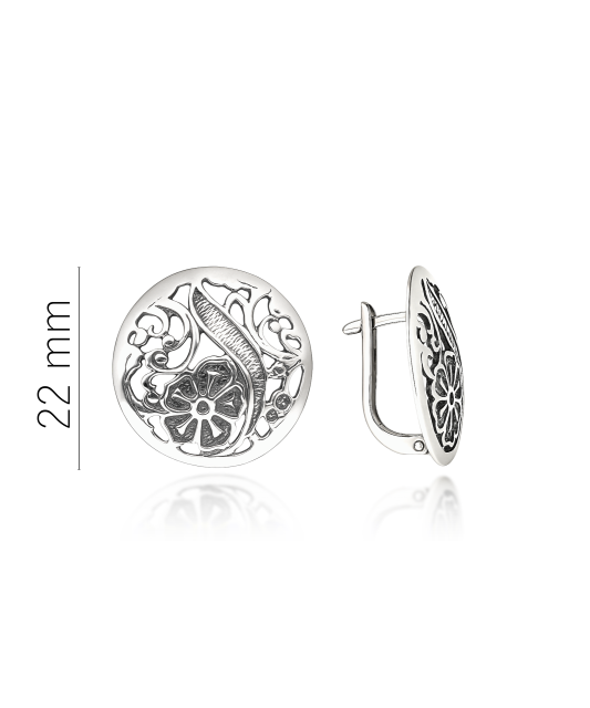 Серьги из серебра