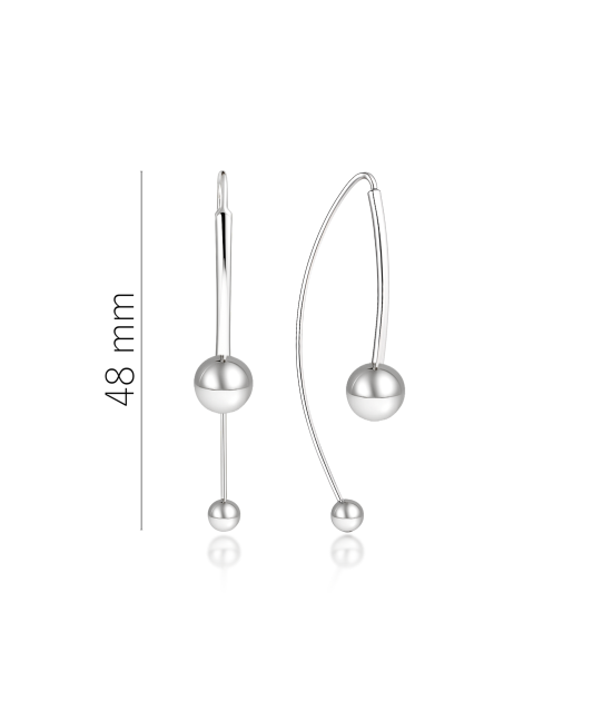 Серьги из серебра