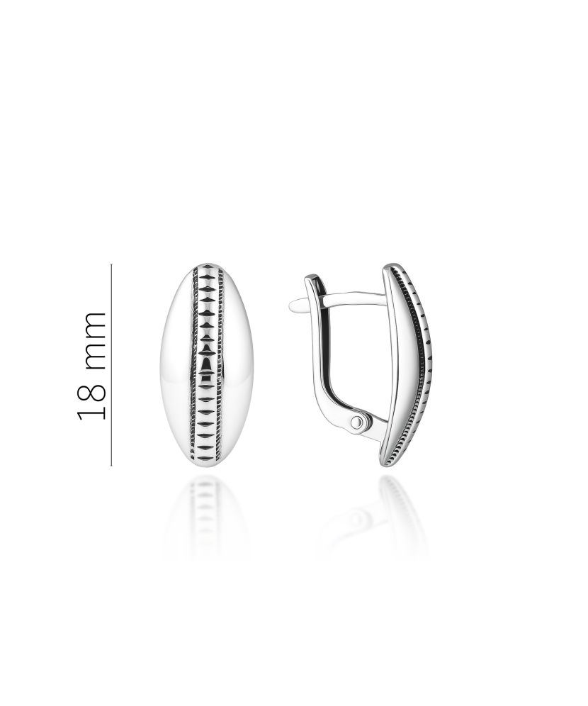 Серьги из серебра