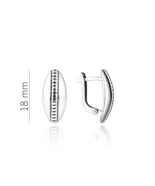 Серьги из серебра