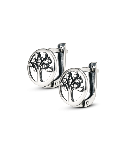 Серьги из серебра