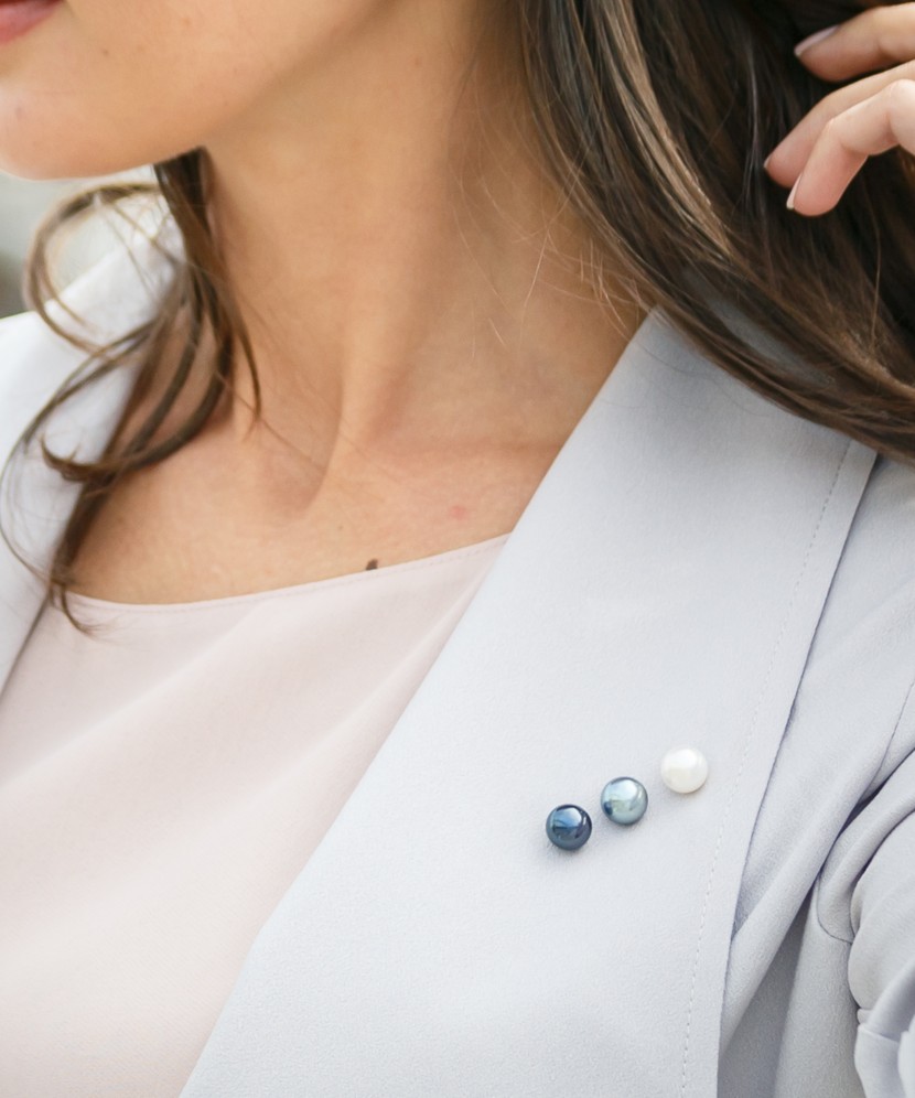 Sudraba sakta ar pērli