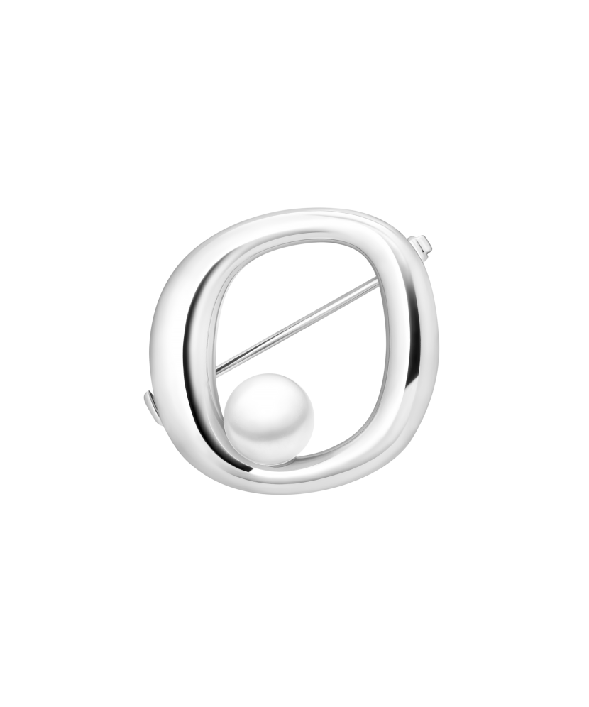 Sudraba sakta ar pērli