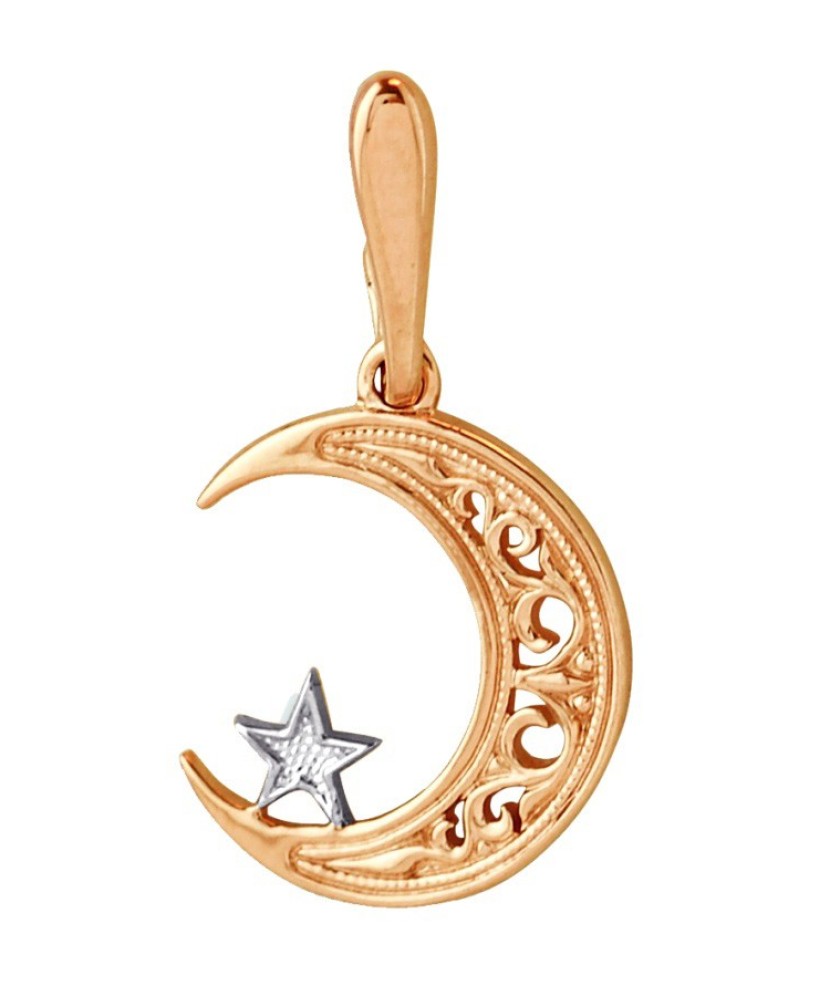 Zelta piekariņš "Mēness" - Zelta Kuloni - Goldinga