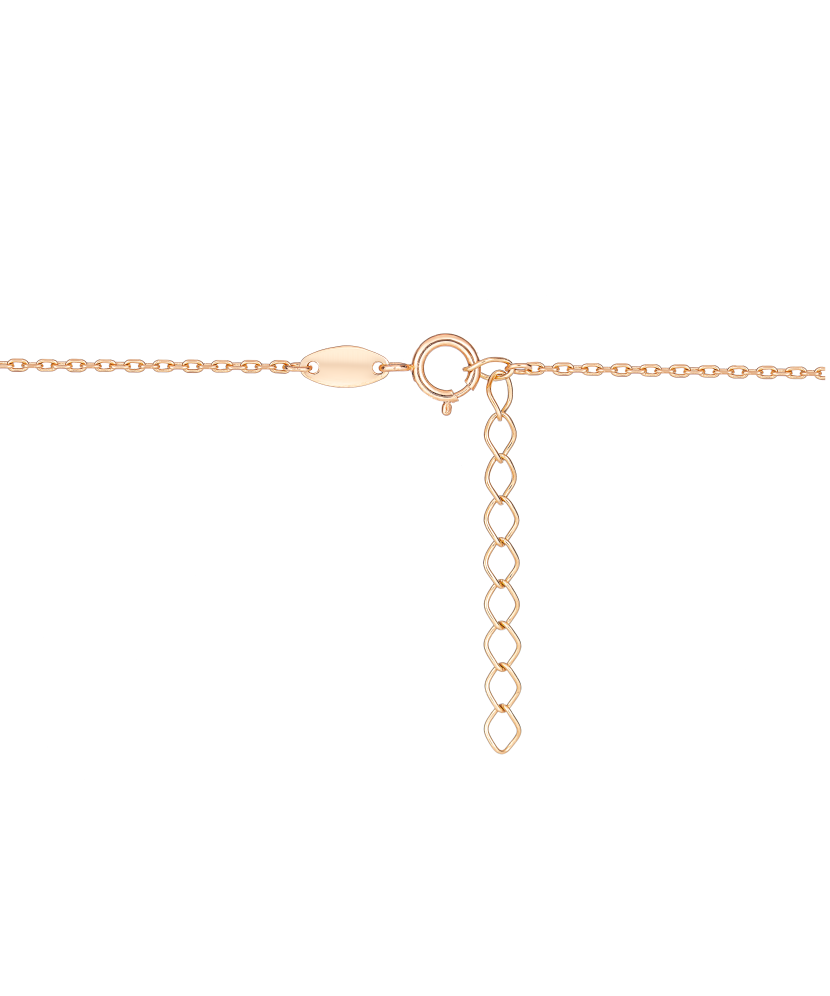 Zelta Ķēdīte Ar Cirkonija Piekariņu "sirds" - Goldinga