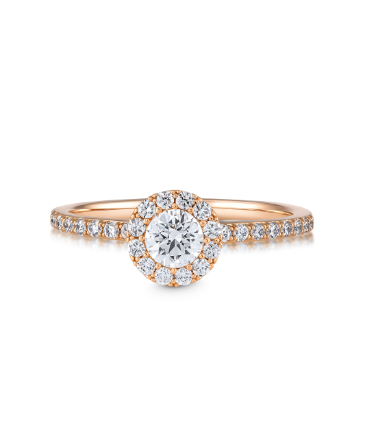 Zelta gredzens ar cirkonijiem