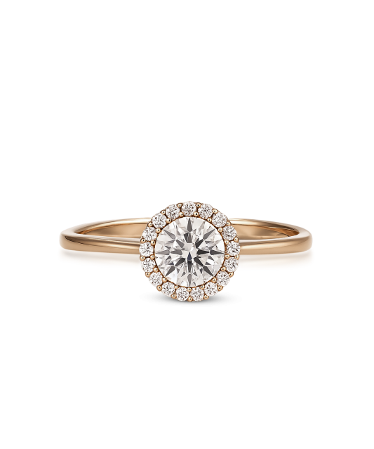 Zelta gredzens ar cirkonijiem