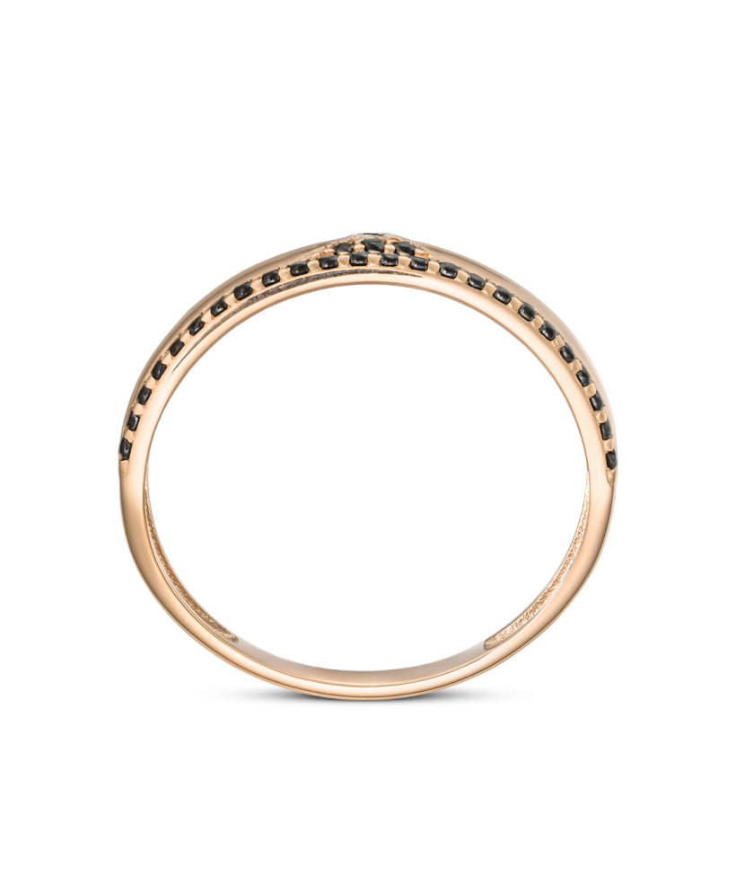 Золотое кольцо с ониксом