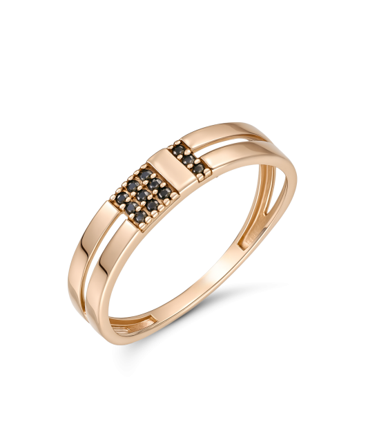Золотое кольцо с ониксом