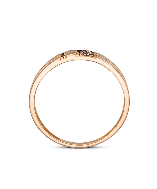 Золотое кольцо с цирконами