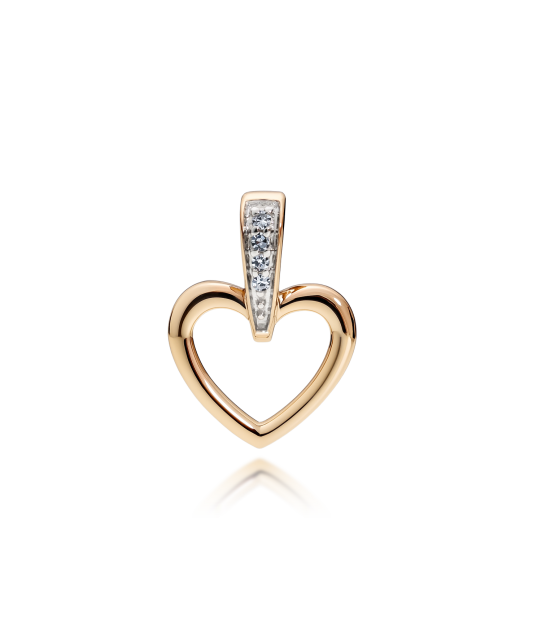 Zelta piekariņš ar dimantiem "Sirsniņa"