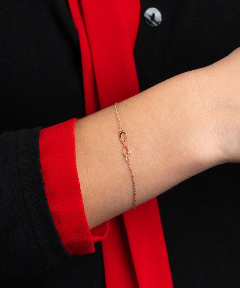 Zelta rokassprādze "Bezgalība"