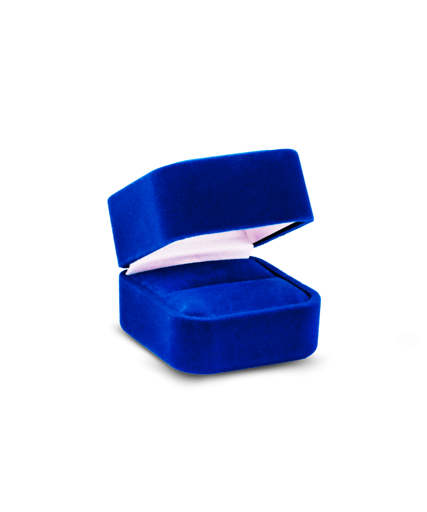 Kvadrātveida kaste, zila - Goldinga