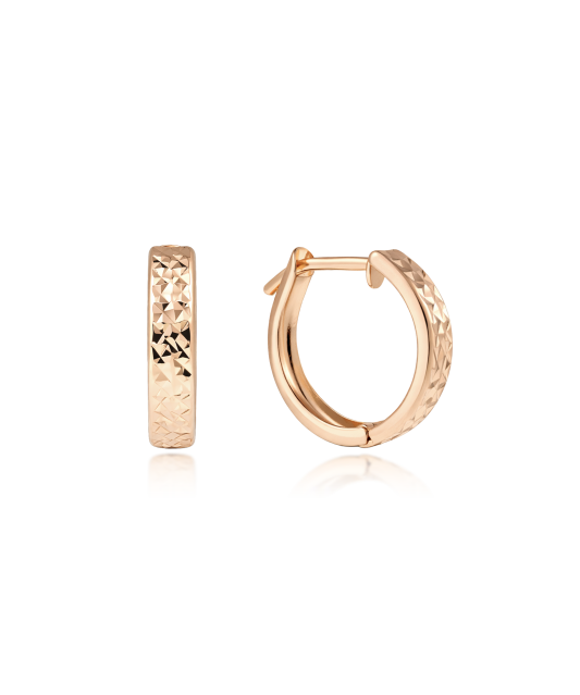 Zelta gravēti auskari