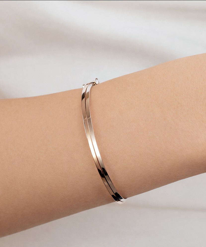 Zelta cieta rokassprādze