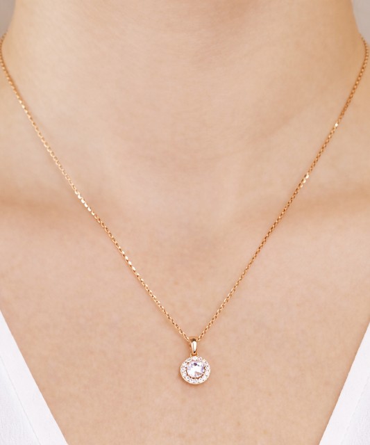 Zelta piekariņš ar cirkonijiem