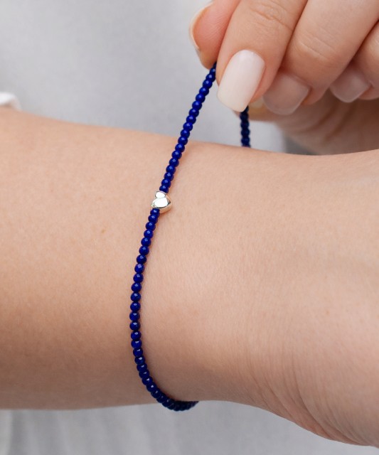 Sudraba rokassprādze ar lapis lazuli - Goldinga