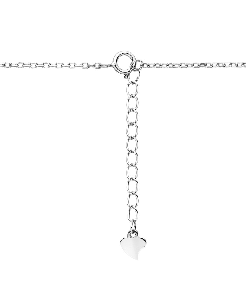 Sudraba ķēdīte ar cirkona kuloni