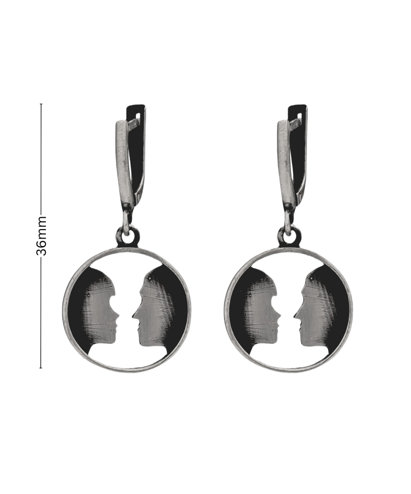 Sudraba auskari - Goldinga