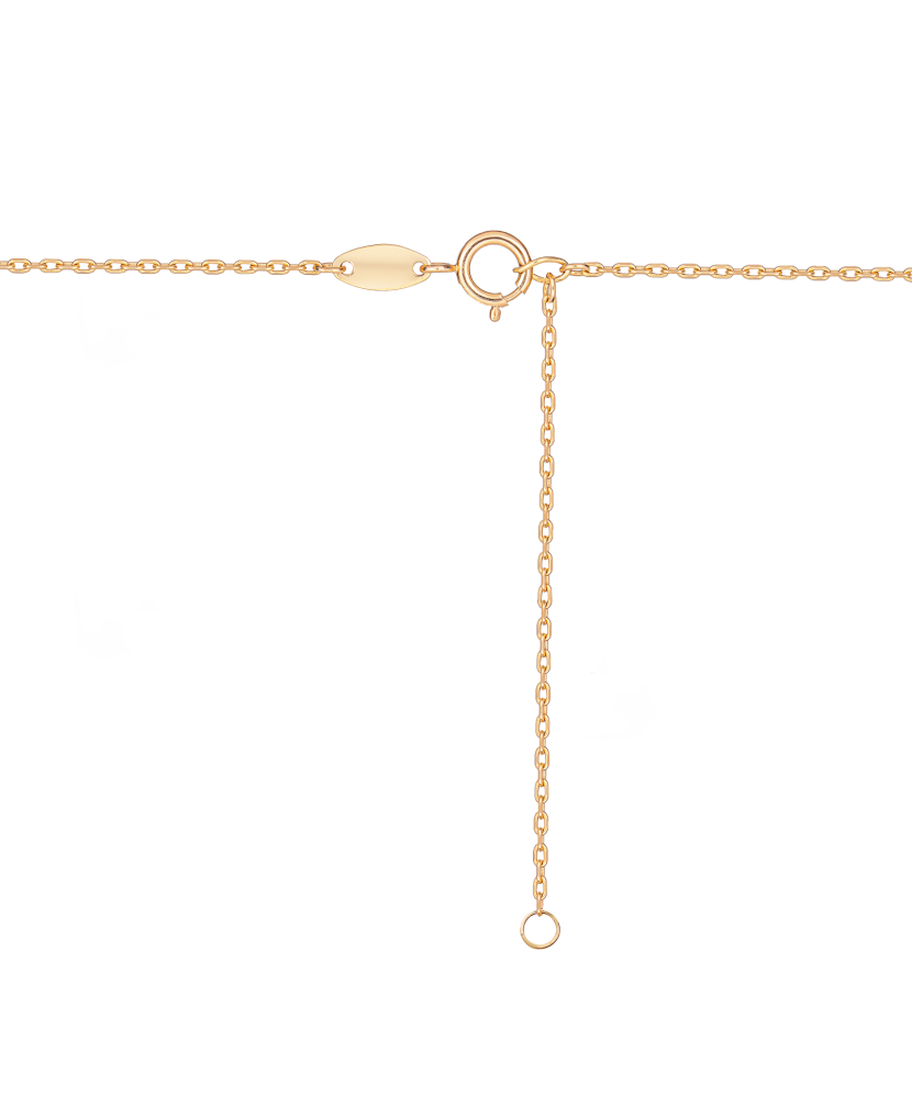 Zelta ķēdīte ar piekariņu "Krustiņš"