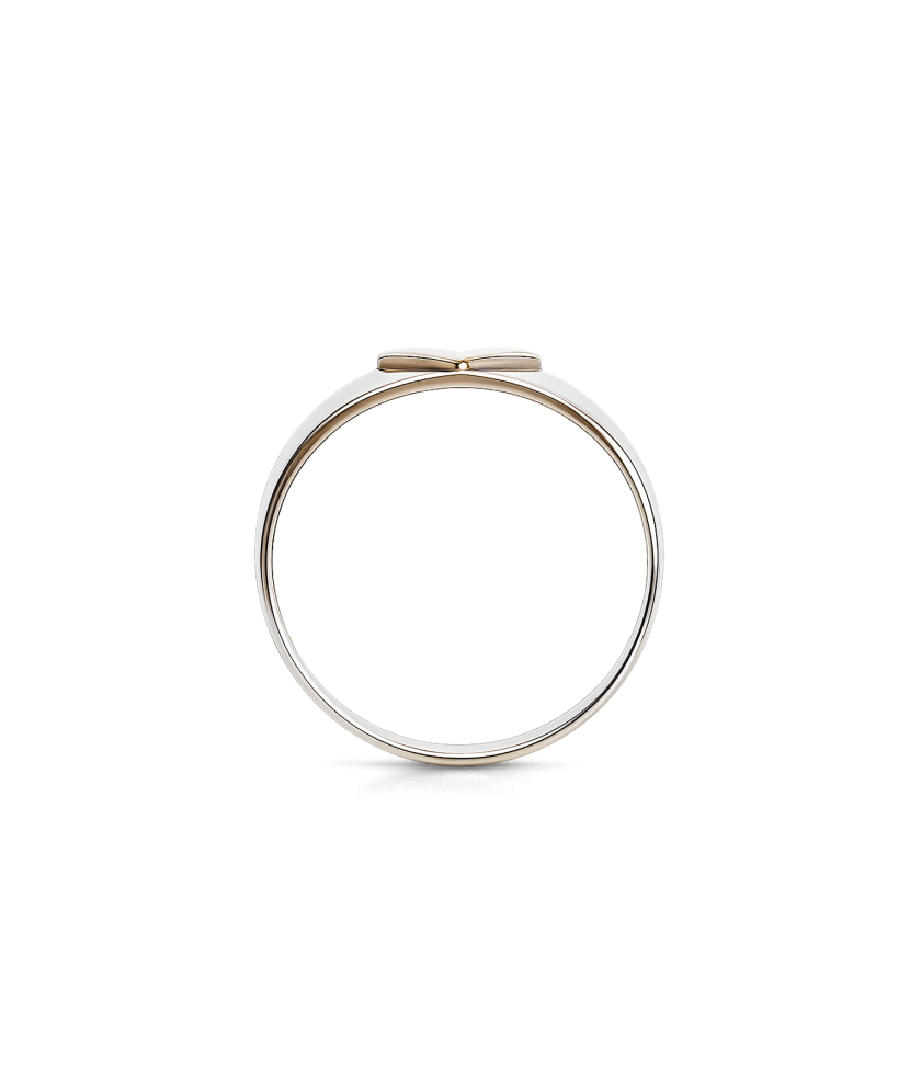 Apzeltīts sudraba gredzens