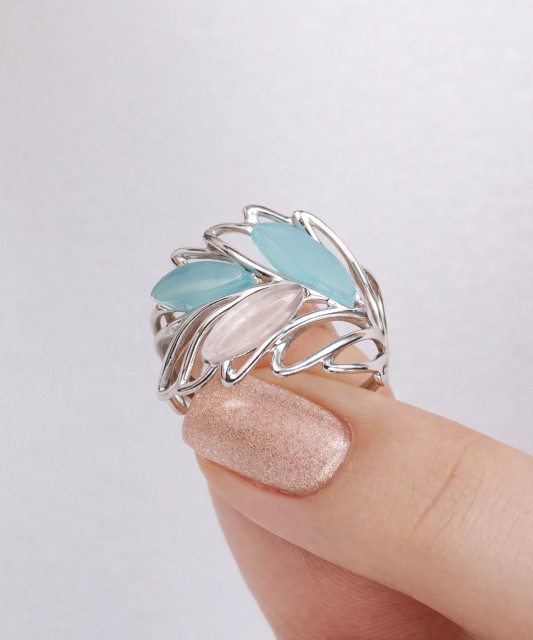 Sudraba gredzens ar ametistu