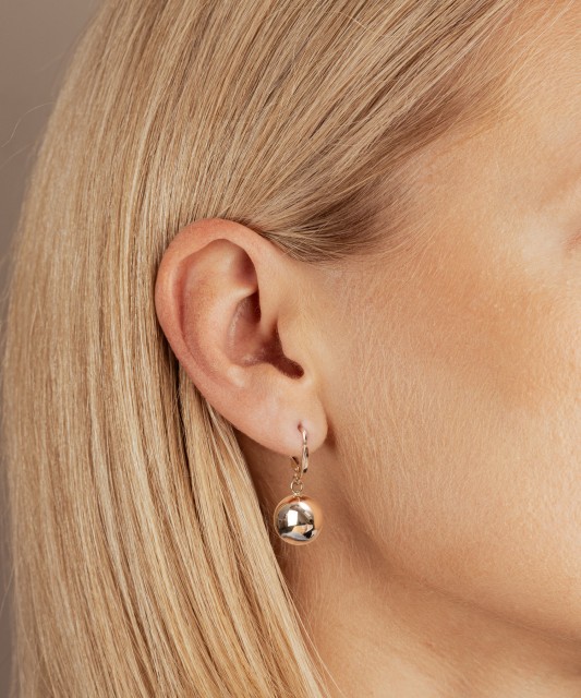 Золотые серьги