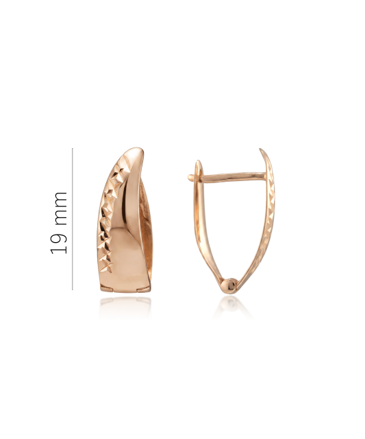 Золотые серьги