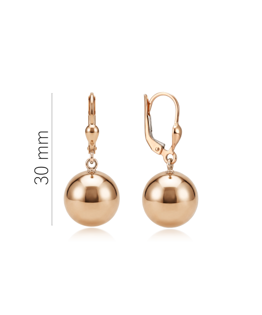 Золотые серьги