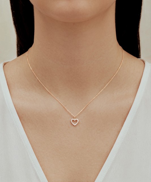 Dzeltena Zelta Kulons Ar Dimantiem