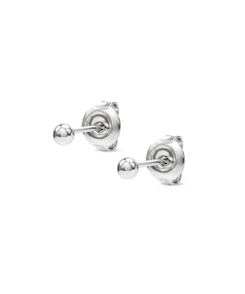 Sudraba auskari "Burbulīši" 3mm