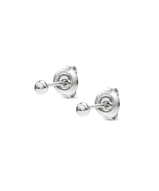 Sudraba auskari "Burbulīši" 3mm