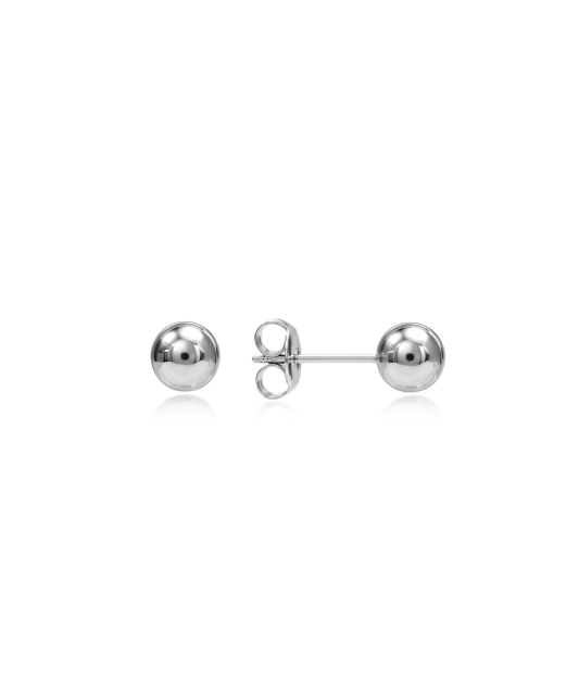 Sudraba auskari "Burbulīši" 6mm
