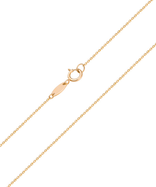 Zelta ķēdīte "Anchor" 1mm