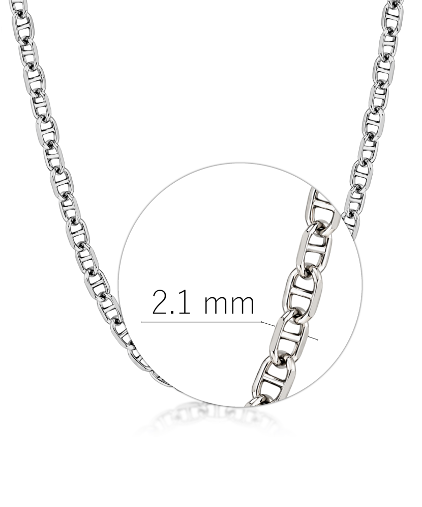 Sudraba ķēdīte “Marina” 2,1 mm