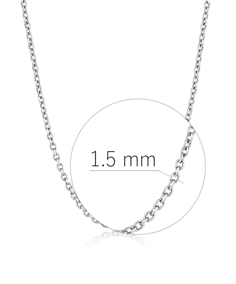 Sudraba ķēdīte "Anchor" 1.5mm
