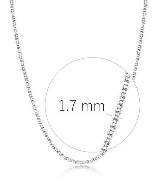 Серебряная цепочка «Marina» 1,7 мм