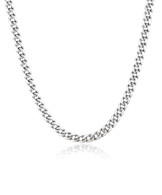 Sudraba ķēdīte “Curb” 2,2 mm