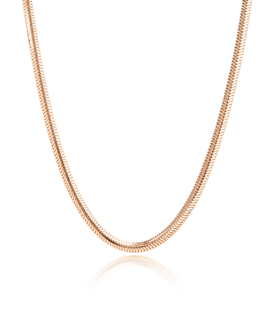 Золотая цепочка «Snake» 3,4 мм
