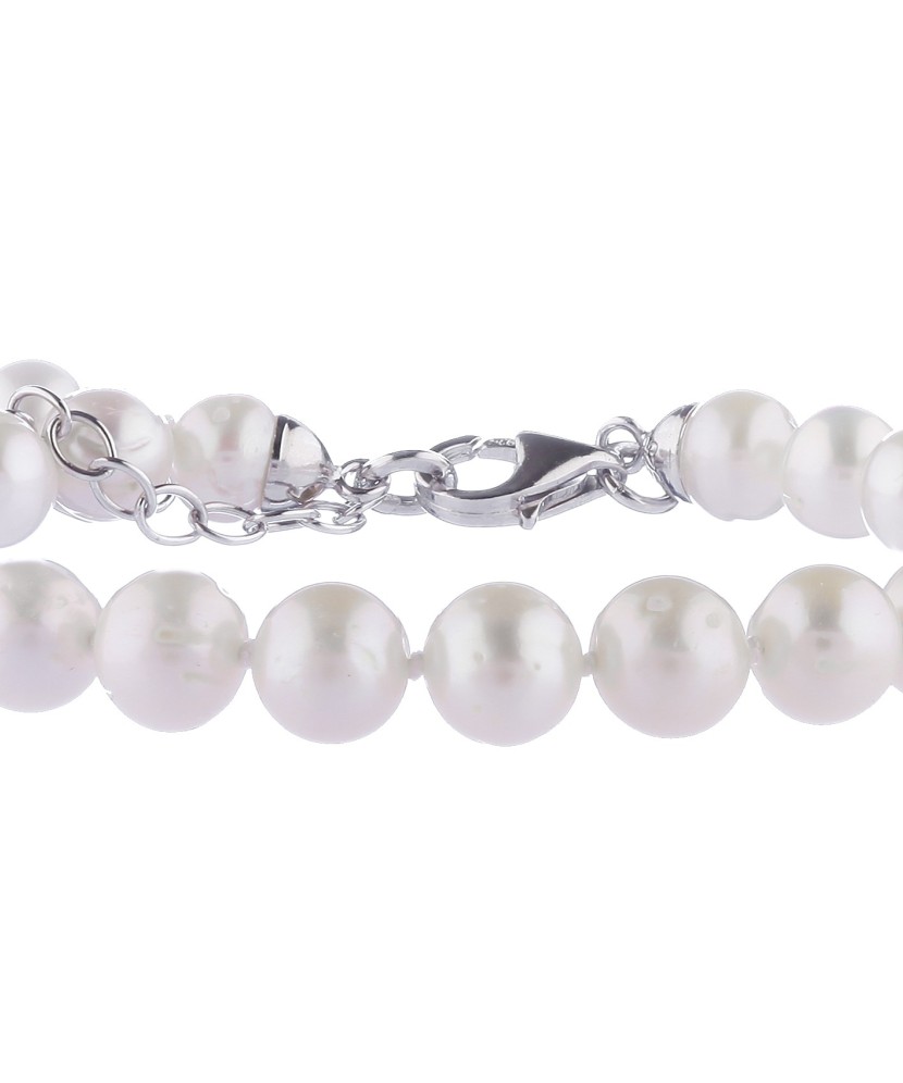 Rokassprādze Ar Pērlēm Un Sudrabu - sudraba rokassprādzes - Goldinga