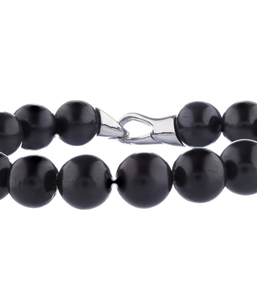 Apyrankė Su Perlais Ir Sidabru - Sidabrinės apyrankės - Goldinga