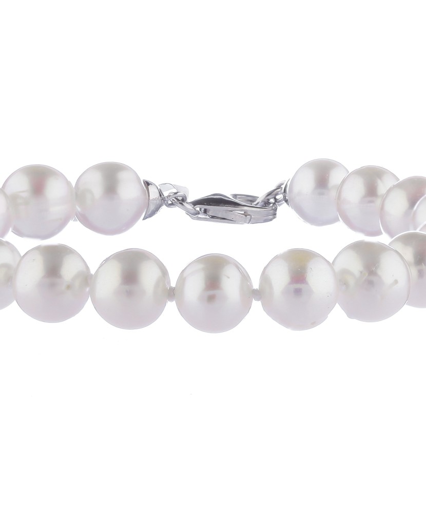 Rokassprādze Ar Pērlēm Un Sudrabu - Rokassprādzes - Goldinga